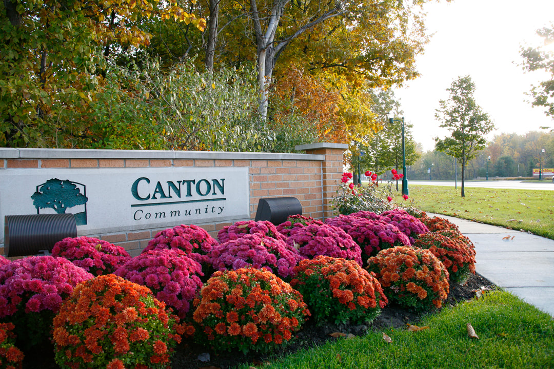 Canton, Michigan city sign 